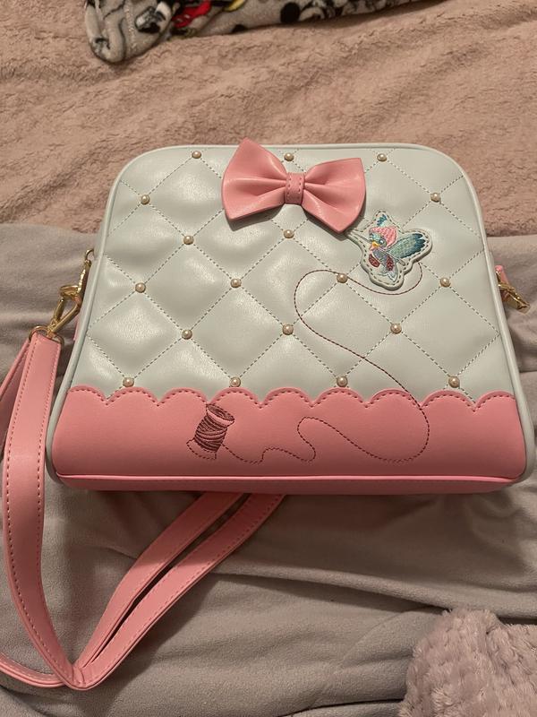 Loungefly disney cinderella online pearl handbag