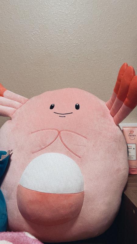 Squishmallows Pokémon originale Chansey 25,4 cm – Aggiungi Chansey alla tua squadra, peluche di medie dimensioni, peluche ufficiale Kelly Toy