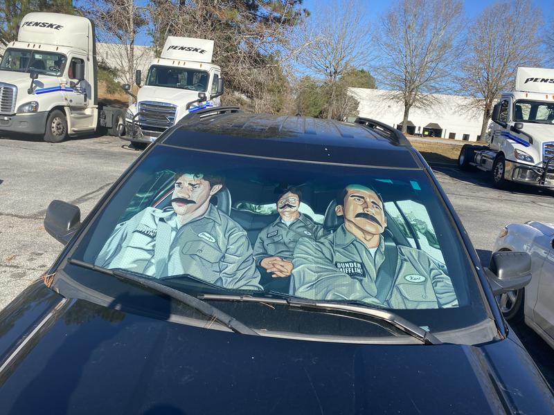 The Office Sitcom Limited Edition Car Auto Sun Shade, The Office