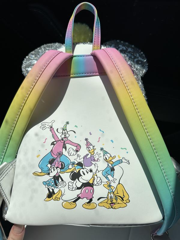 Loungefly Disney Mickey Mouse & Friends Birthday Sequined  display picture 3