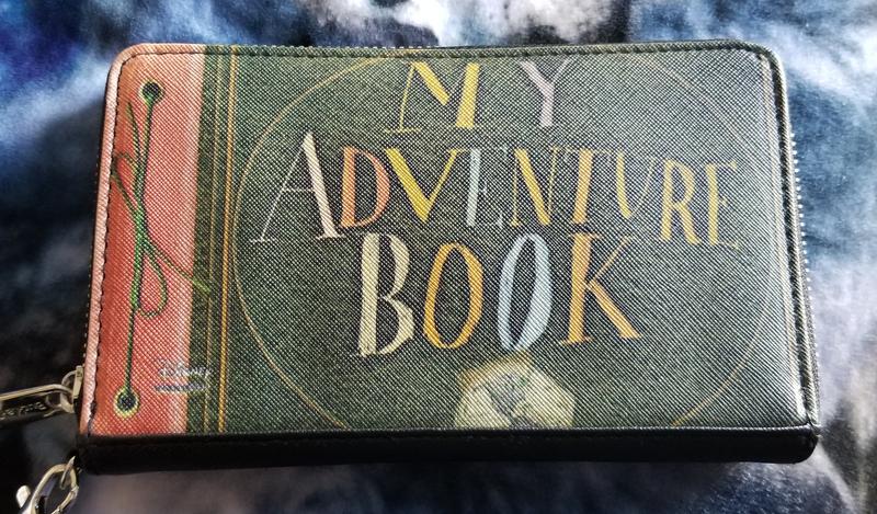 Canvas Zipper Wallet - SMALL - Up MY ADVENTURE BOOK Cover — Buckle-Down