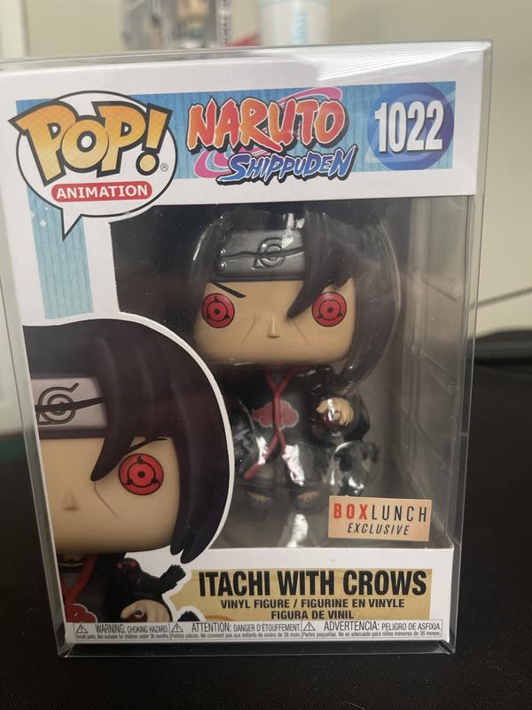 Funko Pop ITACHI WITH CROWS Box Lunch Exclusive NARUTO SHIPPUDEN #1022 NEAR  MINT