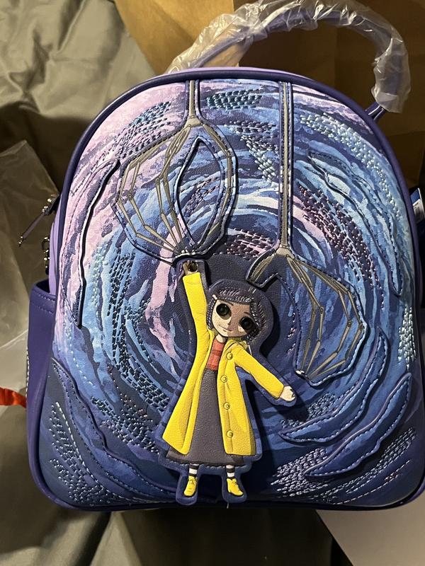 Coraline Doll Portrait Mini Backpack - CORALINE DOLL PORTRAIT MINI BACKPACK - The Pop Insider main image 2