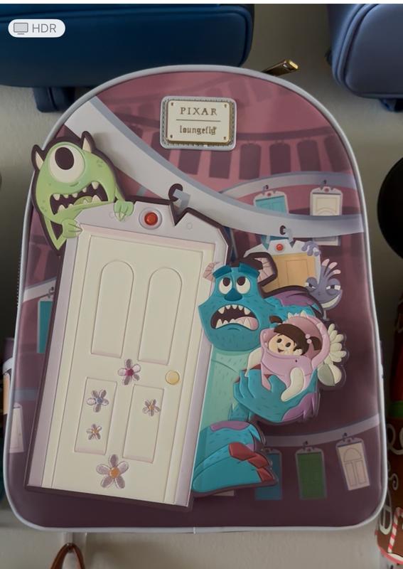 Loungefly Disney Pixar Monsters, Inc. Door Scene Mini Backpack