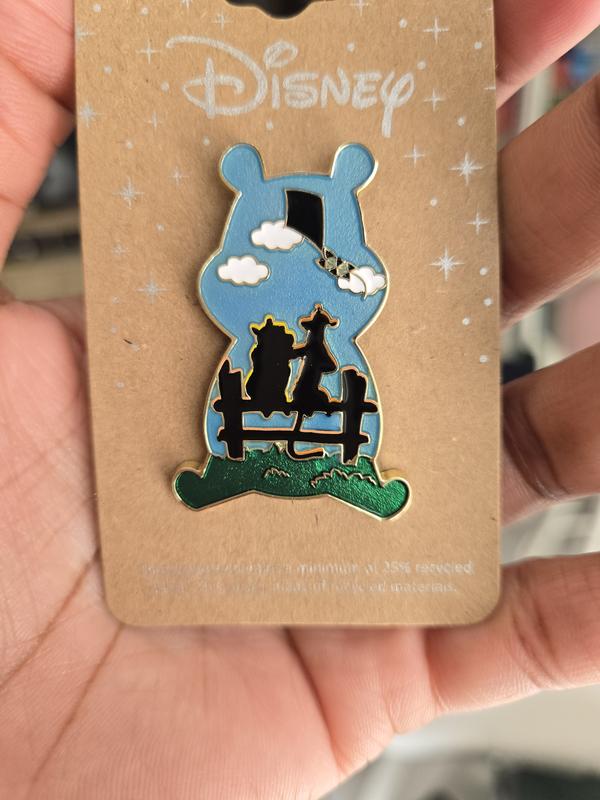 Disney Winnie the Pooh Silhouette Tigger Kite Enamel Pin
