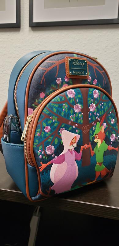 Loungefly purchases Disney Robin Hood Floral Mini Backpack