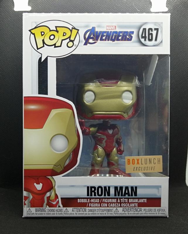 Funko pop iron store man endgame boxlunch