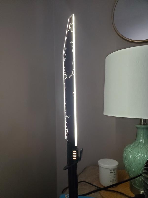 Mandalorian darksaber deals table lamp