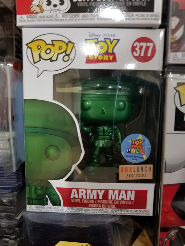 Funko Pop! Disney Pixar Toy Story Army Man (Metallic) Vinyl