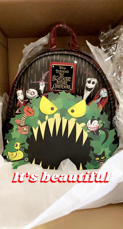 Loungefly Disney The Nightmare Before Christmas Wreath Mini ...