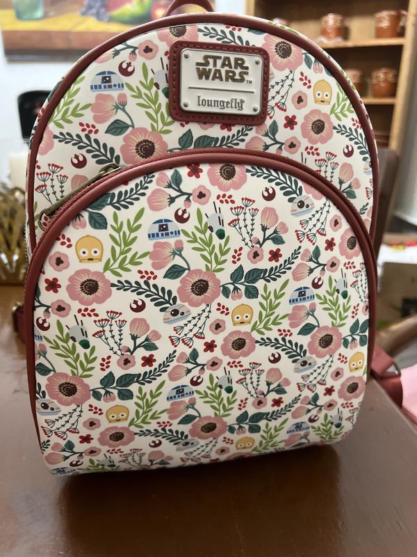 Loungefly Star Wars Droids Floral Mini Backpack - BoxLunch  display picture 2
