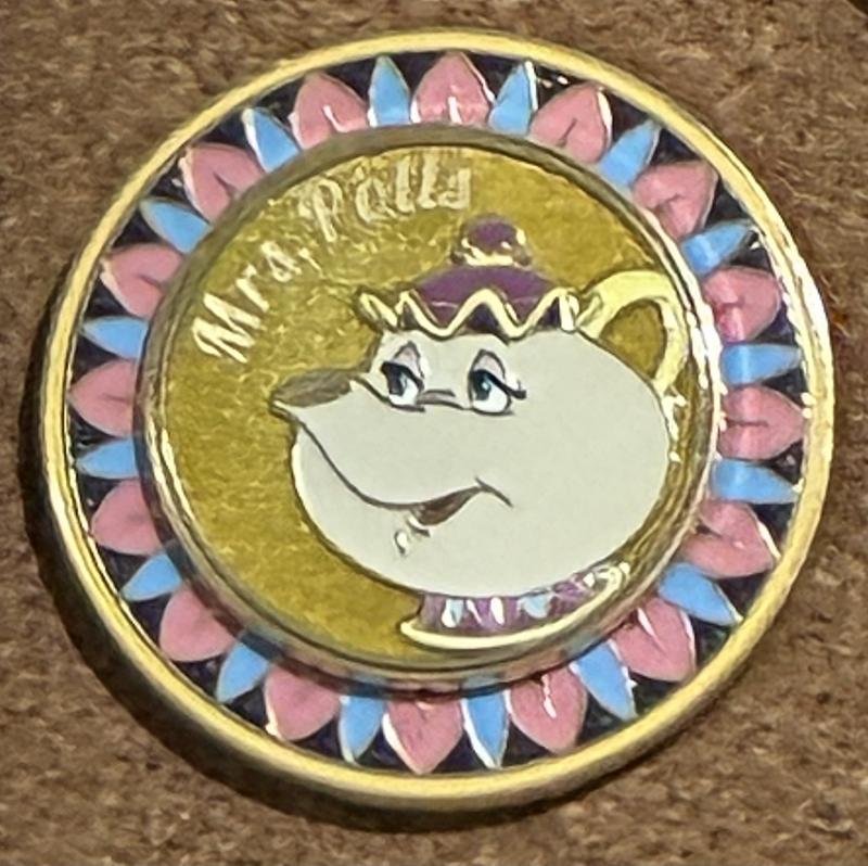 Disney Beauty and the Beast Dining Plates Spinning Blind Box