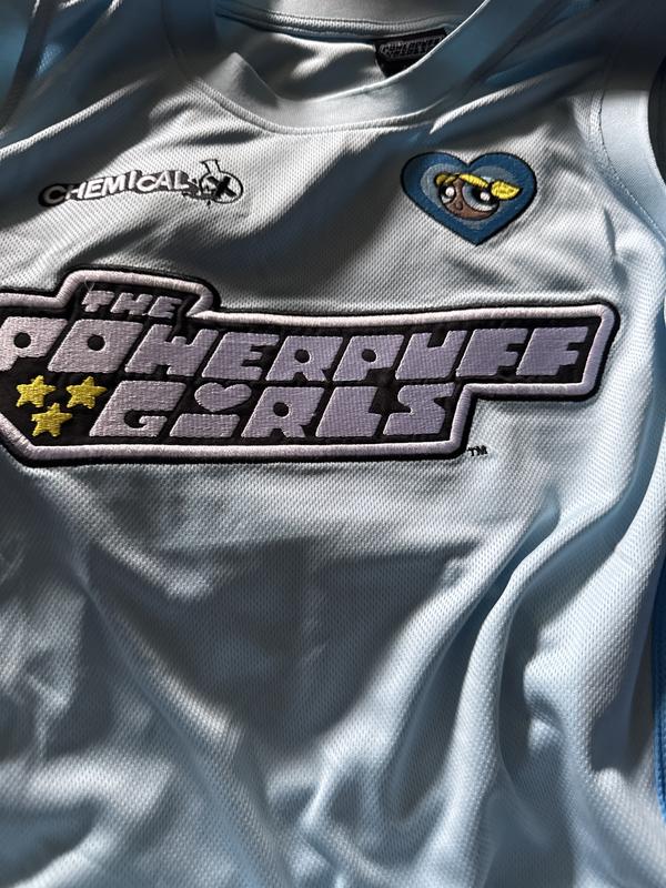 The Powerpuff Girls Bubbles Women's Cropped Basketball Jersey
