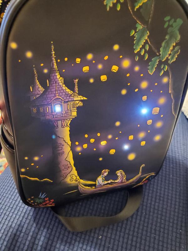 Loungefly Disney Tangled Lanterns Light-Up Mini Backpack - BoxLunch  Exclusive