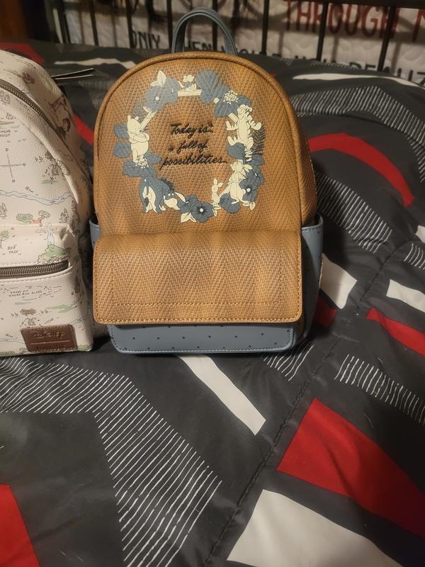 Loungefly Disney Winnie the Pooh Herringbone Mini Backpack  display picture 2