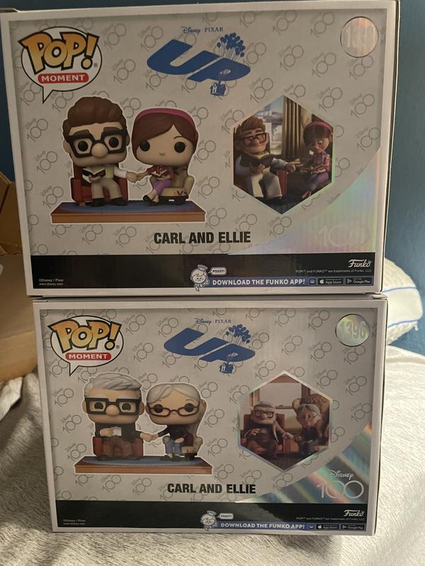 Funko Pop Disney100 Up Carl and Ellie (Young) Deluxe Moment Box Lunch  Exclusive 