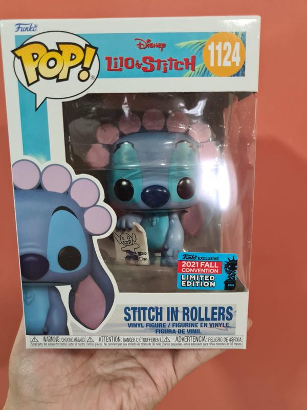 Funko Pop NYCC Share Exclusive : Stitch In Rollers #1124 Vinyl Figure –  POPNATION