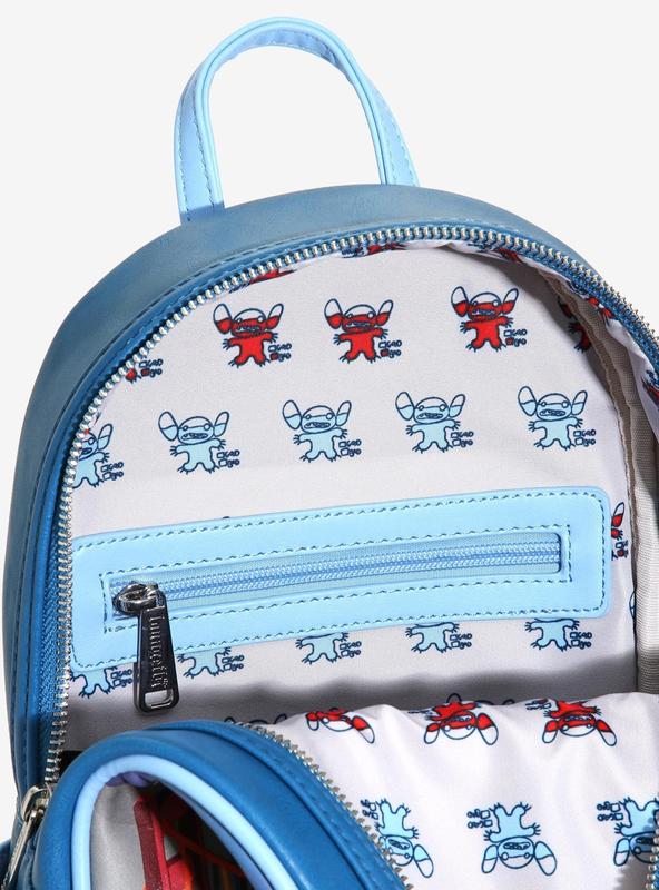 Loungefly Disney Lilo Stitch Badness Level Mini Backpack BoxLunch Exclusive BoxLunch