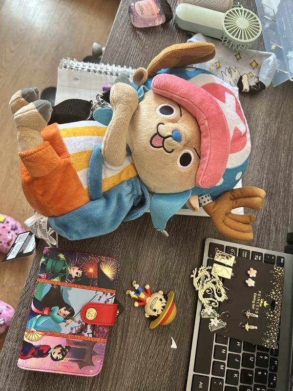 One Piece Chopper Plush Crossbody Bag