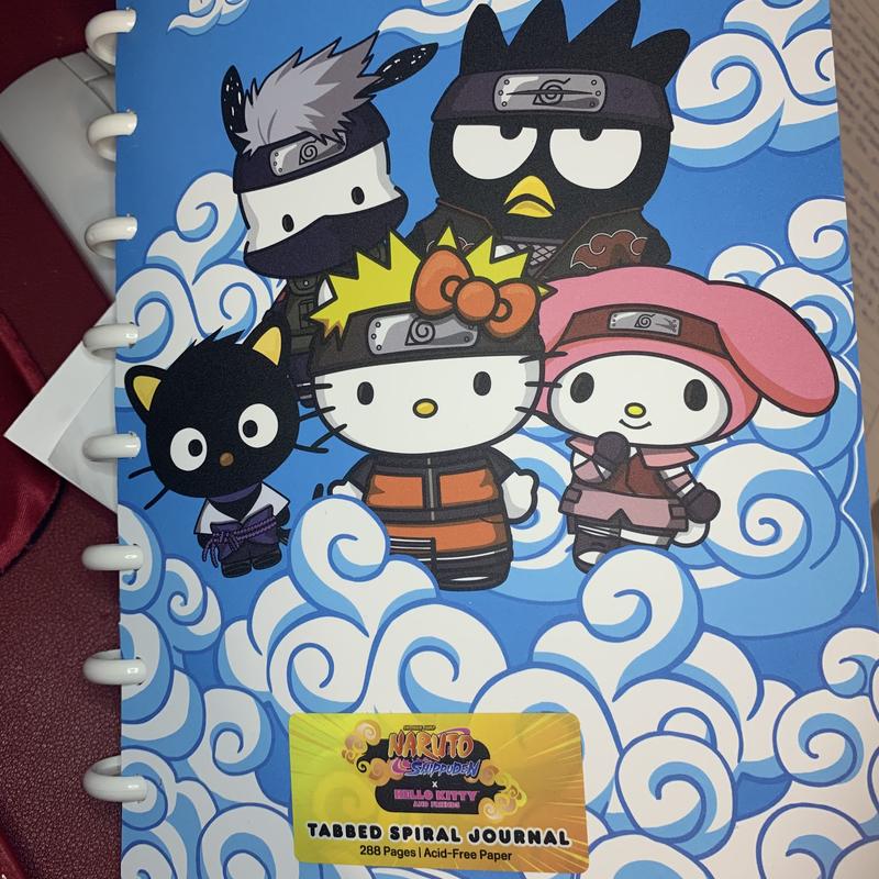 Écriture - Trousse - Hello Kitty - Naruto Shippuden