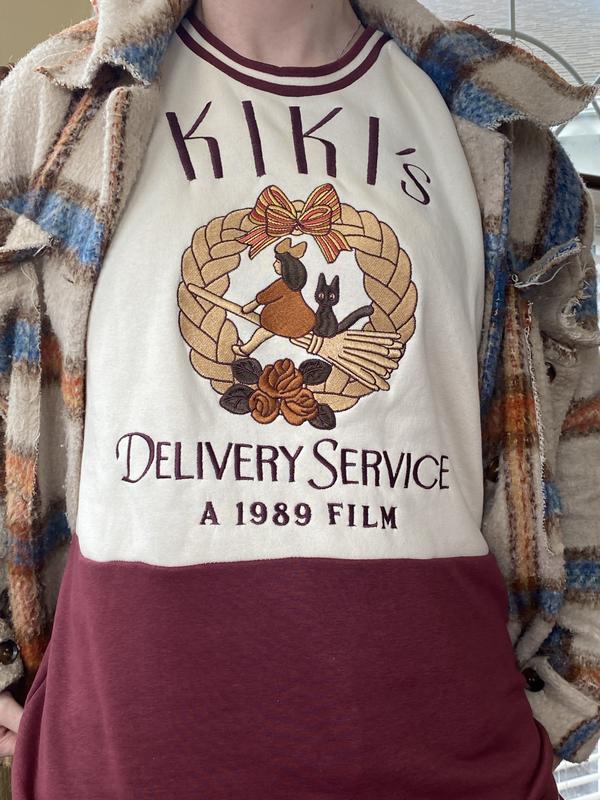 Studio Ghibli Kiki's Delivery Service Panel Crewneck