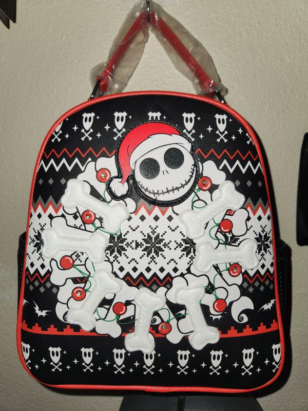 NBC Jack Skellington Christmas Sweater deals Mini Backpack set D