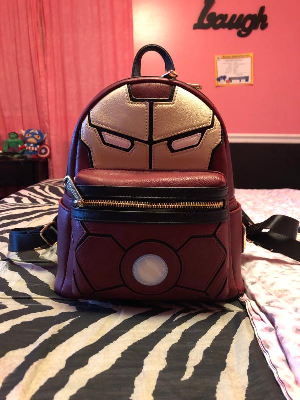 Loungefly Iron Man light up shops backpack