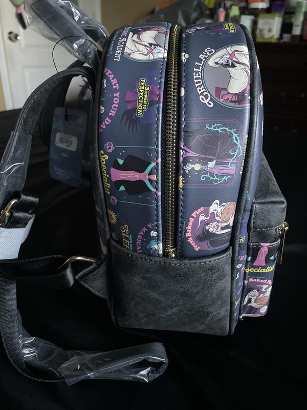 Loungefly Disney Villains Flame Exclusive Mini Backpack Bag NWT! Ursula  Cruella