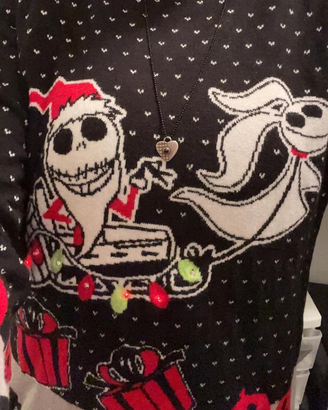 Jack Skellington Louis Vuitton Logo Ugly Christmas Sweater - LIMITED EDITIOn