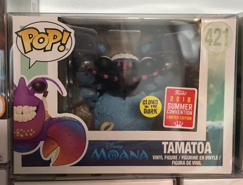 Funko Pop! Disney Moana Tamatoa (Neon) Vinyl Figure - 2018 Summer