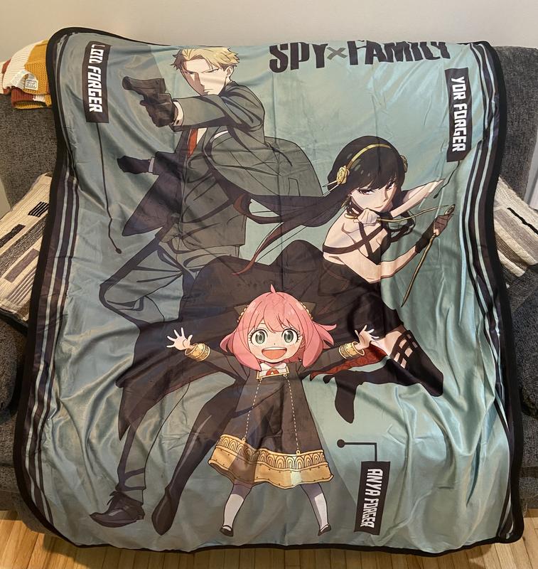 Spy x Family Manga Anime Plush Fleece Soft Throw Blanket Spy x Family Merch  