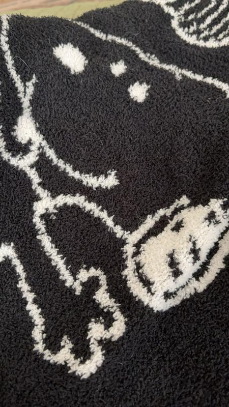 Peanuts Snoopy Allover Print Feather Knit Throw Blanket | BoxLunch
