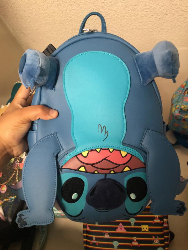 Loungefly Disney Lilo & Stitch Upside Down Figural Mini Backpack - BoxLunch  Exclusive
