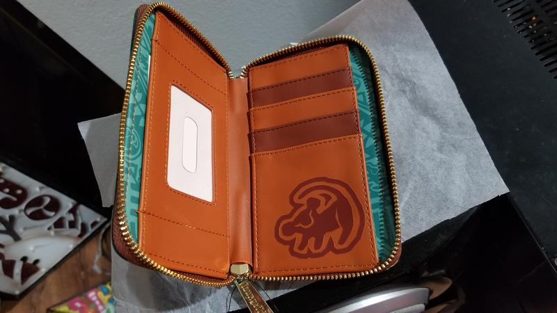 Loungefly Disney Lion King Crossbody and Card Wallet, EUC, Simba/Nala, Cubs