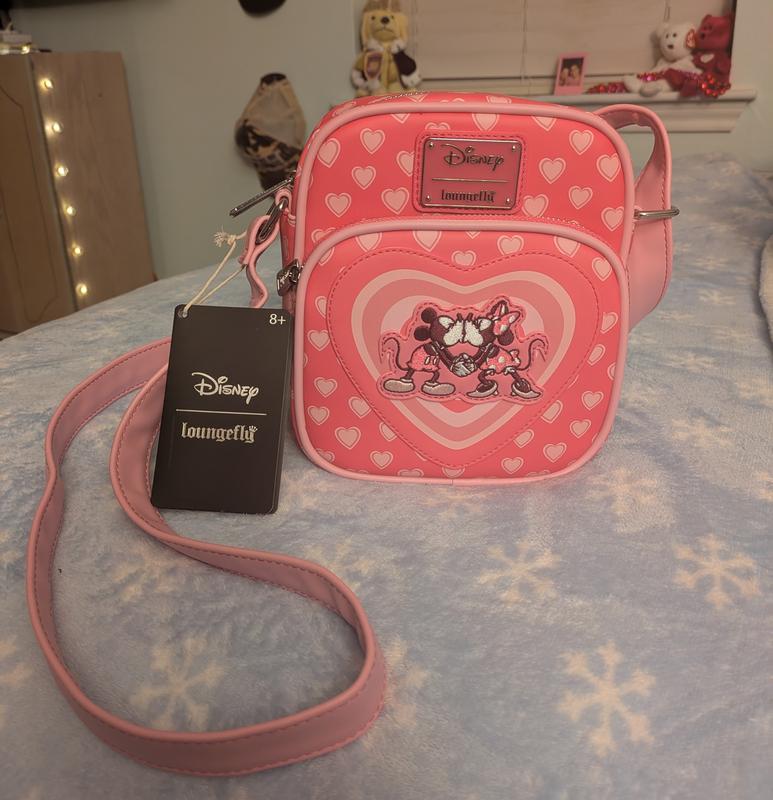 Loungefly Mickey 38 Minnie Heart Hands Sac à bandoulière