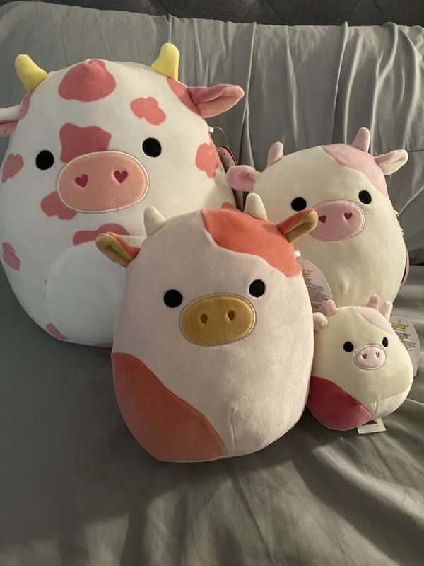 Squishmallow 14” Reshma Pink Cow Bandana Plush  Exclusive BNWT Ships  Fast! 734689566150