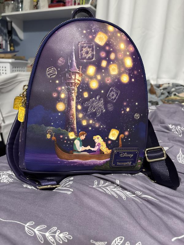Loungefly Disney Tangled Lantern Scene Light-Up Mini Backpack