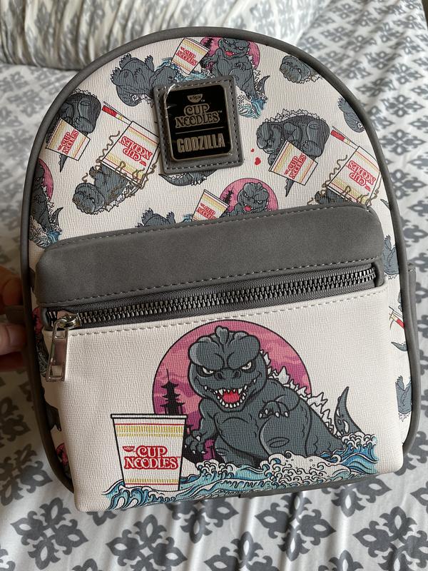 Nissin x store Godzilla Cup Noodles mini backpack purse new