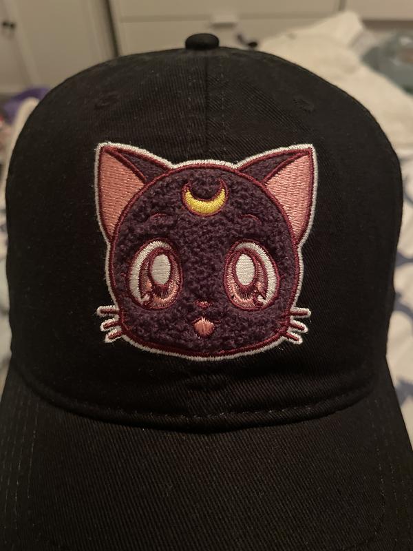 Pretty Guardian Sailor Moon Luna Chenille Patch Ball Cap
