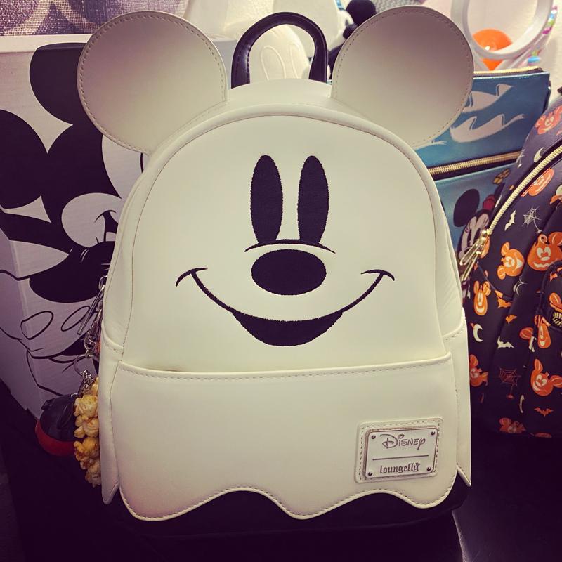 Loungefly Disney Mickey Mouse Ghost Glow-in-the-Dark Mini