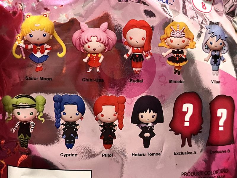 Sailor moon figural keyring deals