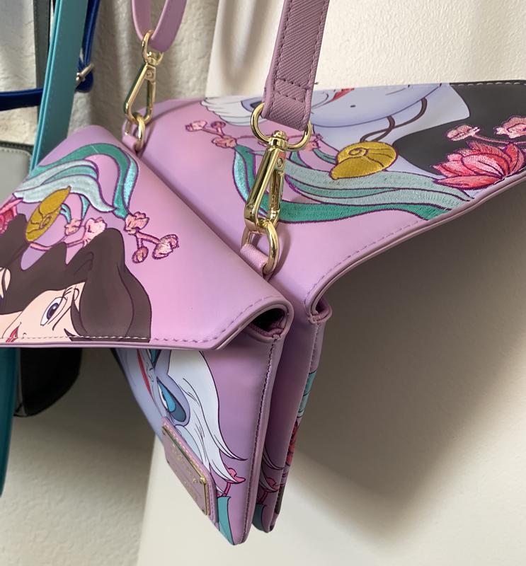 Loungefly Disney villains Ursula Crossbody purse- Discontinued Ursula Design