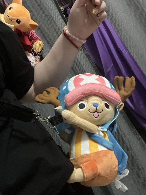 One Piece Chopper Plush Crossbody Bag