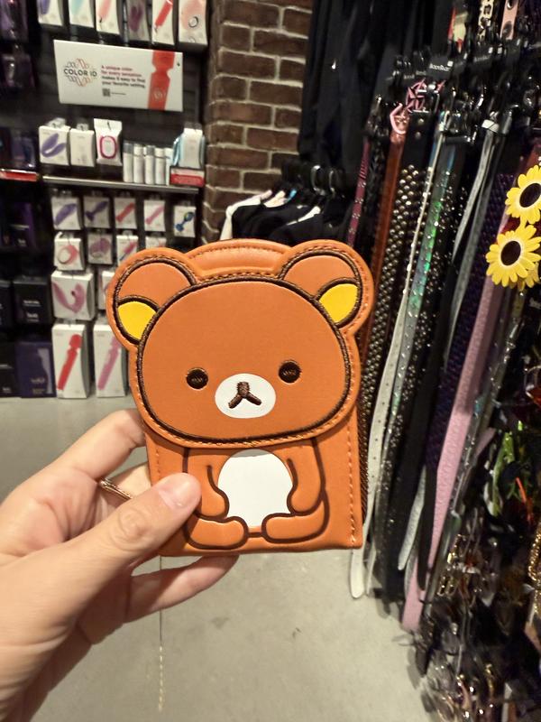 Whatever! Makes You Happy X Rilakkuma Figural Accordion Wallet
