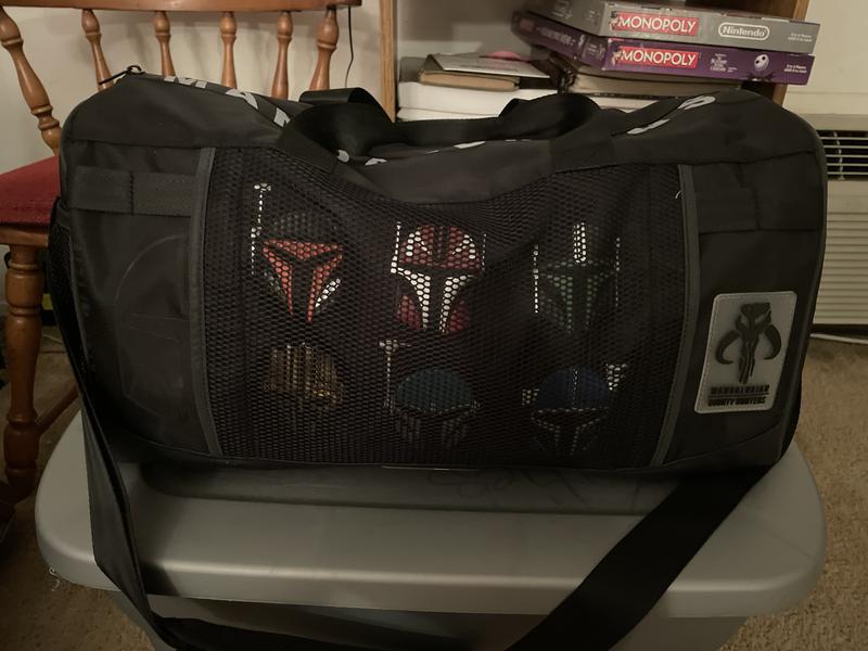 Star Wars Mandalorian Helmets Duffel Bag BoxLunch Exclusive