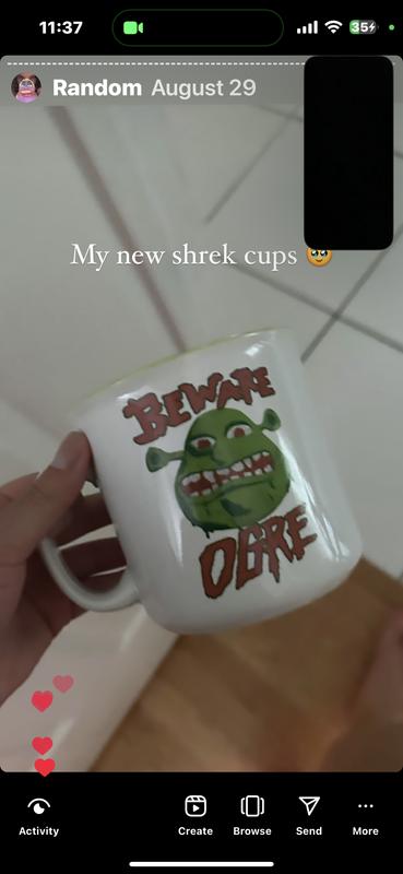 Shrek 20oz Camper Mug