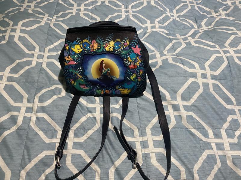 Loungefly Disney The Little Mermaid Moonlight Convertible Mini Backpack shops