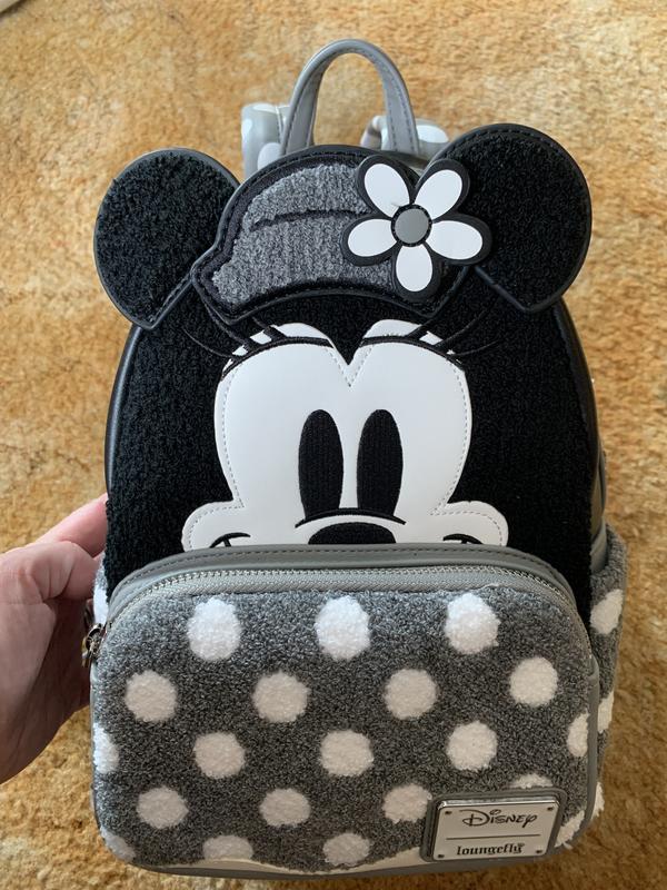 Disney Minnie Mouse Vintage Black and White Polkadots Mini Backpack Disney Minnie Mouse Vintage Black and White Polkadots Mini  main image 4