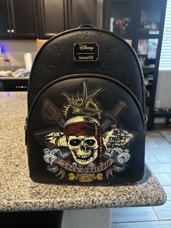 Loungefly Disney Pirates of the Caribbean Jack Sparrow Skull  display picture 1