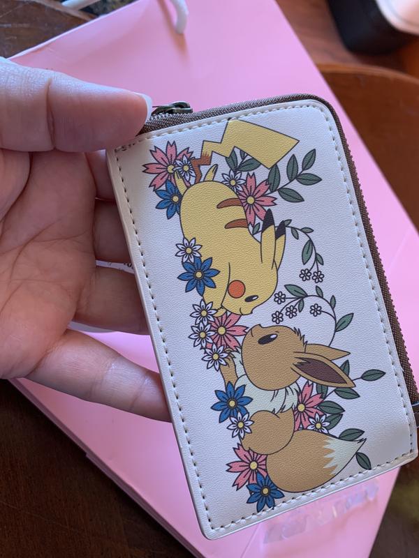 Loungefly Pokémon Pikachu & Eevee Floral Cardholder - BoxLunch Exclusive